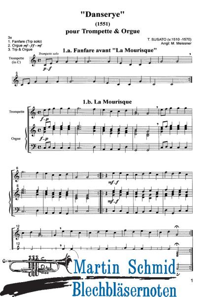 Artikelbild des Artikels “Danserye (Trp in C/Bb)(Alta Musica) “