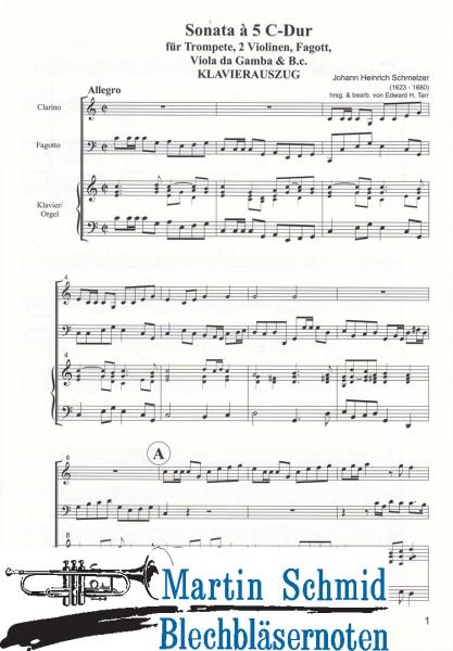 Product image of the product “Sonata à 5 C-Dur (Edward Tarr Collection) ”
