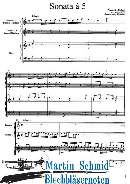 Product image of the product “Sonata a 5 (2Trp.Orgel) ”