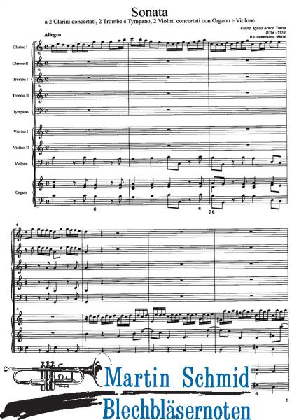 Product image of the product “Sonata (4Trp.2Vl.Vla.Orgel) ”