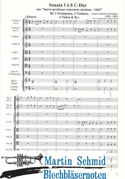 Product image of the product “Sonata I à 8 C-Dur ”