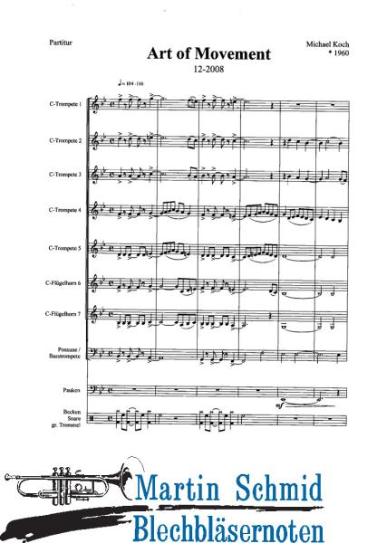 Product image of the product “Art of Movement (5Trp.2FlgHr.BassTrp.Pk.Sz) ”