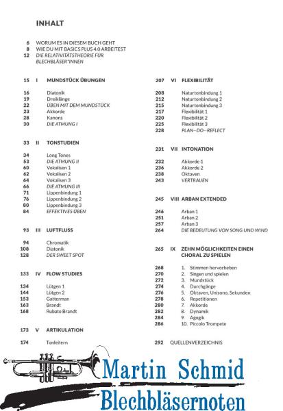Artikelbild des Artikels “Basics Plus 4.0 - Studien für 1-4 Trompeten und andere Blechblasinstrumente im Violinschlüssel (Neuheit Trompete) “