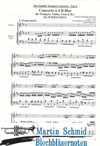 Product image of the product “Concerto à 4 D-Dur (Edward Tarr Collection) ”