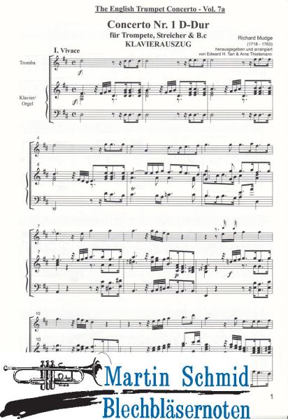 Artikelbild des Artikels “Concerto Nr.1 D-Dur (Edward Tarr Collection) “