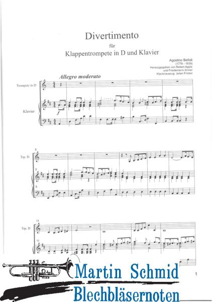 Artikelbild des Artikels “Divertimento für Klappentrompete und Klavier (Immer Klappentrompete) “