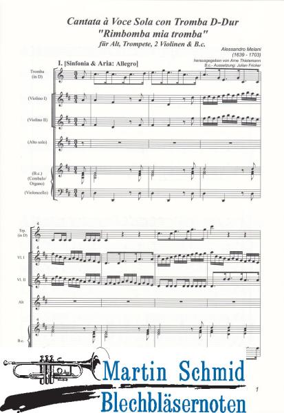 Artikelbild des Artikels “Cantata á Voce Sola con Tromba D-Dur 