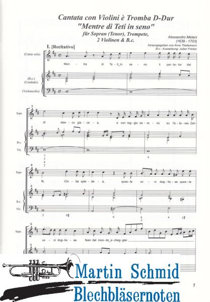 Artikelbild des Artikels “Cantata con Violini è Tromba D-Dur 