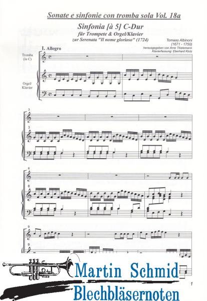 Product image of the product “Sinfonia à 5 C-Dur zur Serenata 