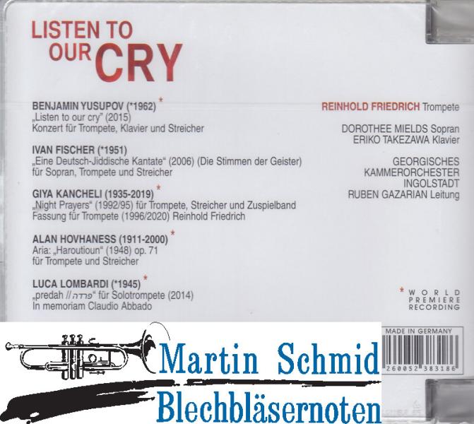 Product image of the product “Listen To Our Cry  ”