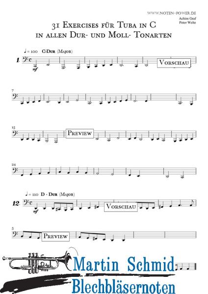 Product image 3 of the product “31 Exercises in allen Dur- und moll- Tonarten ”