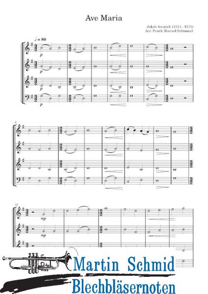 Product image 3 of the product “Band 10 - 5 Stücke von Arcadelt, Mozart, Gounod, Neumarkt, Schubert ”