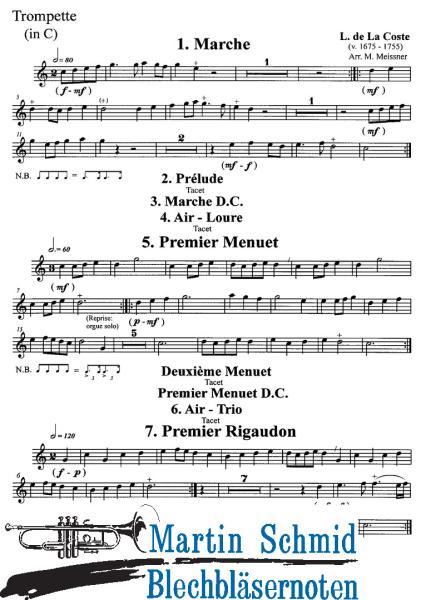 Product image 3 of the product “Suite de Philomele (1705)(Naturtrompete in C und Orgel)(Alta Musica) ”