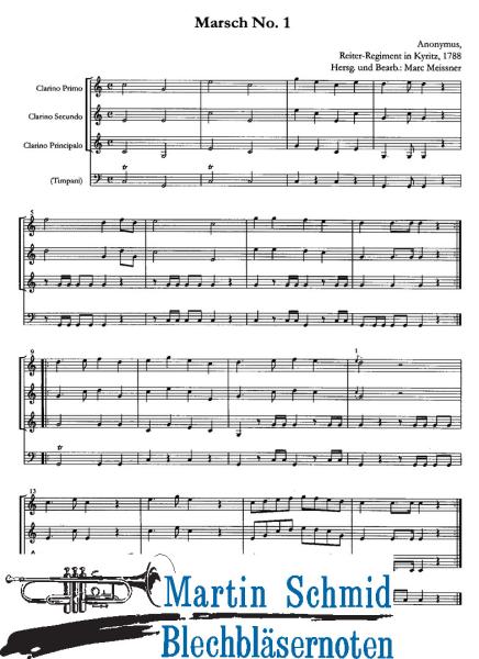 Product image 3 of the product “Kavalleriemusik 31 Aufzüge Vol.1 (3/6Trp.Pauken) (Alta Musica) ”