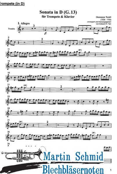 Artikelbild 3 des Artikels “Sonata in D-Dur (G.13) (Edward Tarr Collection) “
