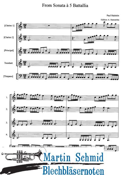 Artikelbild 3 des Artikels “Barocke Trompetenensemblemusik aus Schweden (Edward Tarr Collection) “