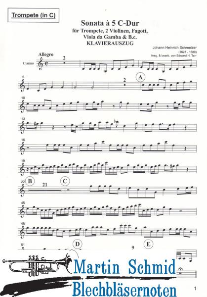 Product image 3 of the product “Sonata à 5 C-Dur (Edward Tarr Collection) ”