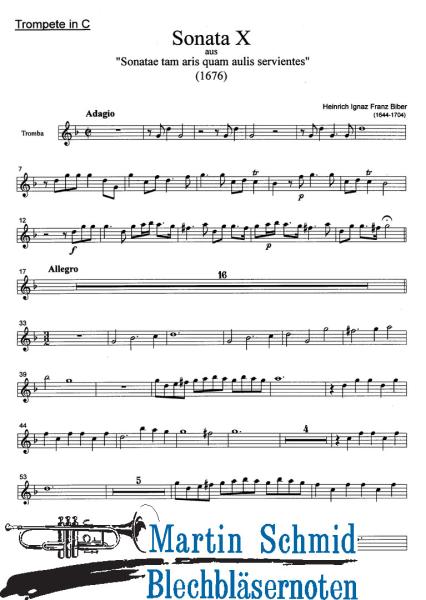 Artikelbild 3 des Artikels “Sonatae tam aris quam aulis servientes Nr. X (Trompete.Violine.2Vla.Vlc.Bc) “