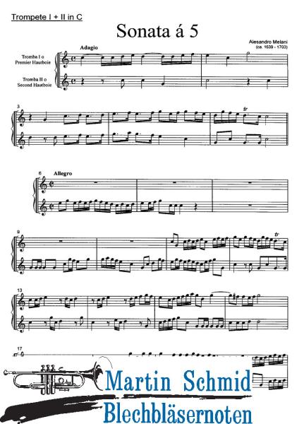 Product image 3 of the product “Sonata a 5 (2Trp.Orgel) ”