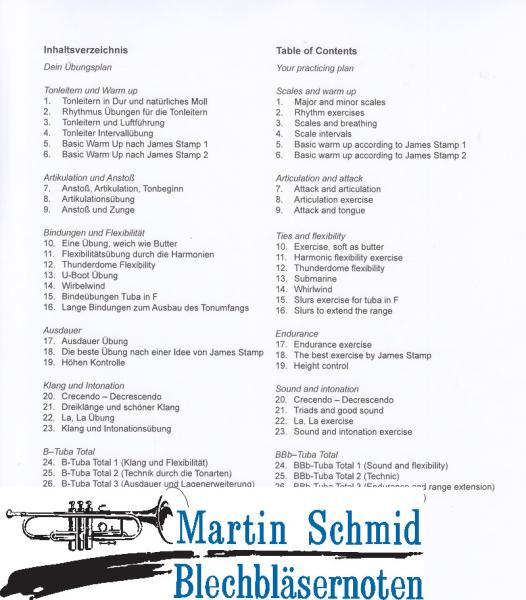 Product image 3 of the product “Tuba - Total - Band 1 - Übungen für jeden Tag (deutsch/englisch) (Neuheit Tuba) ”