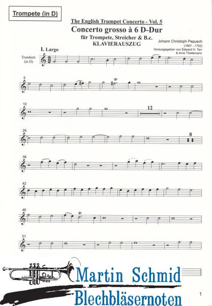 Artikelbild 3 des Artikels “Concerto grosso à 6 D-Dur (Edward Tarr Collection) “