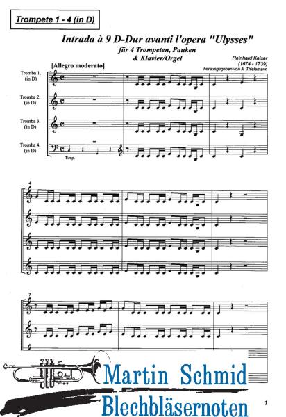 Artikelbild 3 des Artikels “Intrada à 9 D-Dur avanti l'opera 