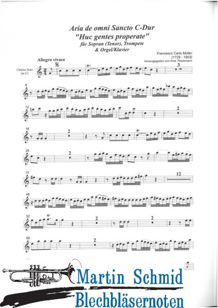 Product image 3 of the product “Aria de omni Sancto C-Dur 